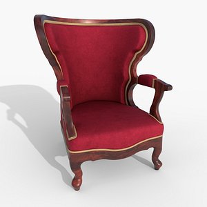 Victorian living room armchair