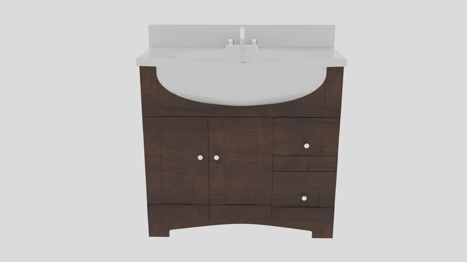 3D bathroom vanity model - TurboSquid 1609716