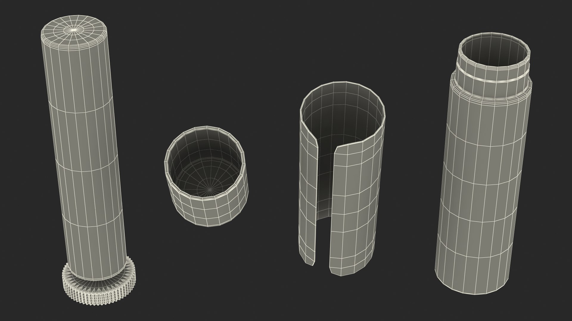Lip Balms Collection 3D Model - TurboSquid 2170181