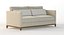 Crate and Barrel Taraval Two Seater Sofa