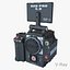 3d digital camera red