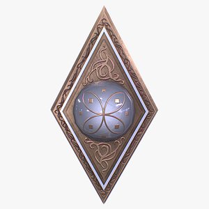 Fantasy artifact 3D model