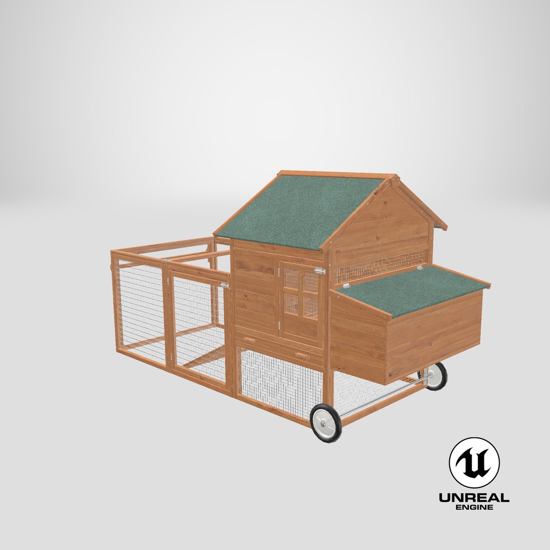 3D Wooden Chicken Coop For Up To 6 Chickens https://p.turbosquid.com/ts-thumb/5W/cZAoyH/8f/stemcell_unreal_render/png/1638428573/1920x1080/fit_q87/43e135881f4f209dce9e952301776c52573e8930/stemcell_unreal_render.jpg