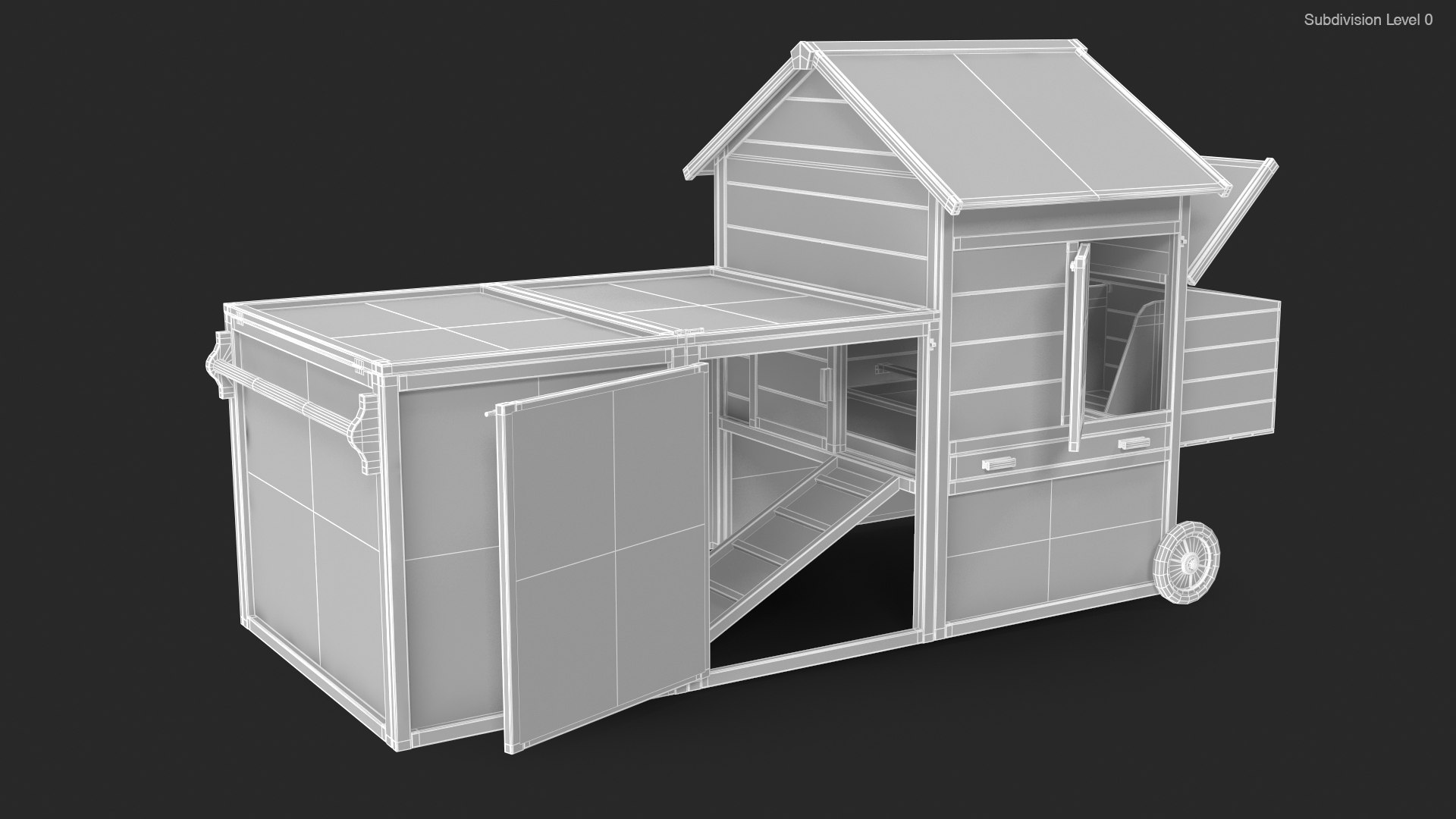 3D Wooden Chicken Coop For Up To 6 Chickens https://p.turbosquid.com/ts-thumb/5W/cZAoyH/BS/grid_1/jpg/1636982147/1920x1080/fit_q87/8774a2089618549c7a421cabf49f8b36a32c7344/grid_1.jpg
