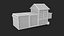 3D Wooden Chicken Coop For Up To 6 Chickens
