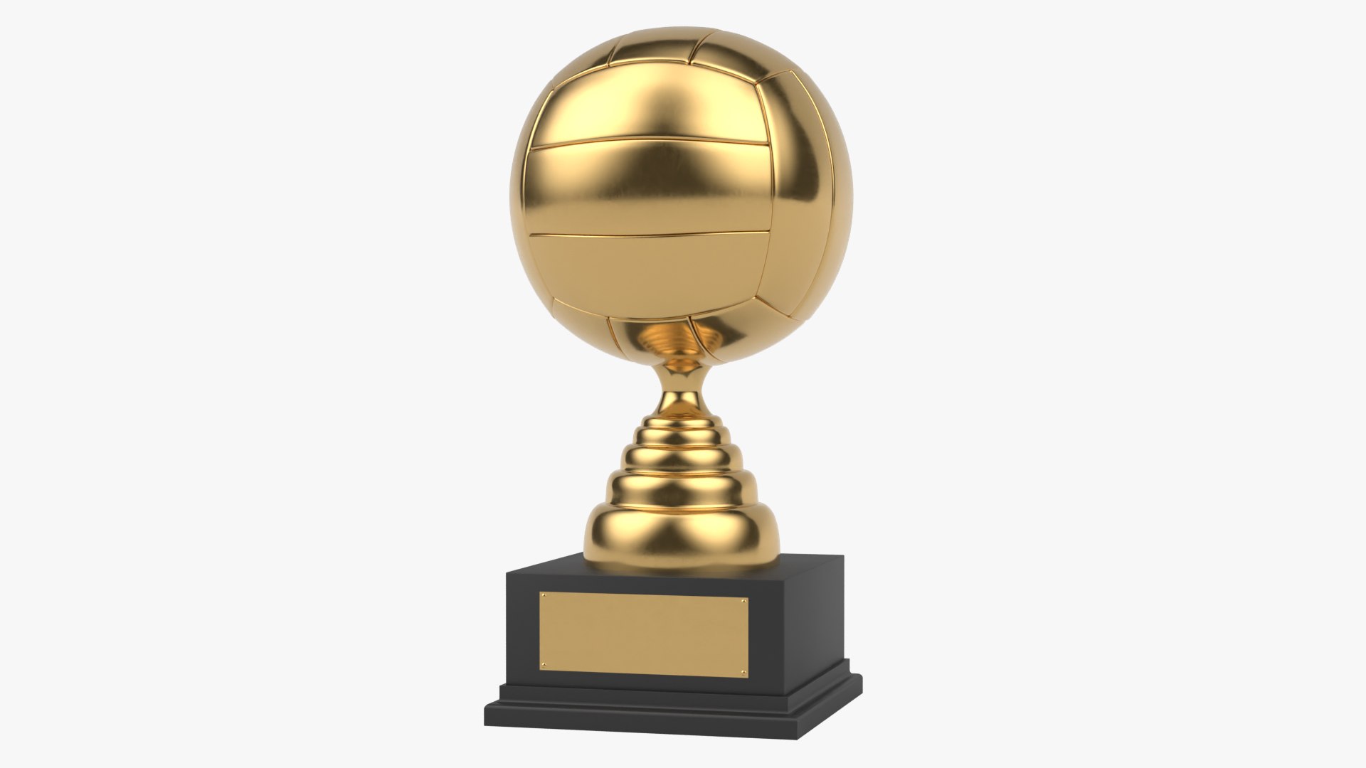 3D Volley Trophy - TurboSquid 1870393