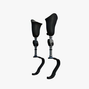 3D model prosthetic legs for athletes