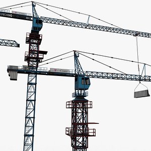 3d tower crane
