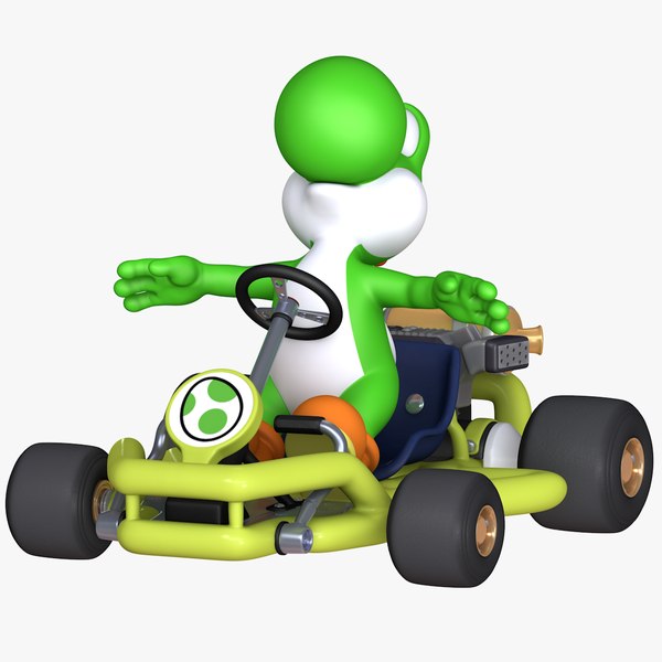 3D mario kart tour - model