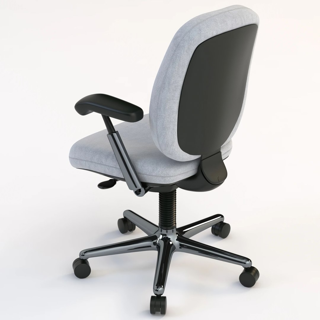 Hyper Realistic Herman Miller Performance Office Ergon 3 Chair Model