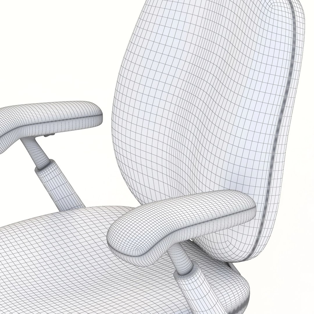 Hyper Realistic Herman Miller Performance Office Ergon 3 Chair Model