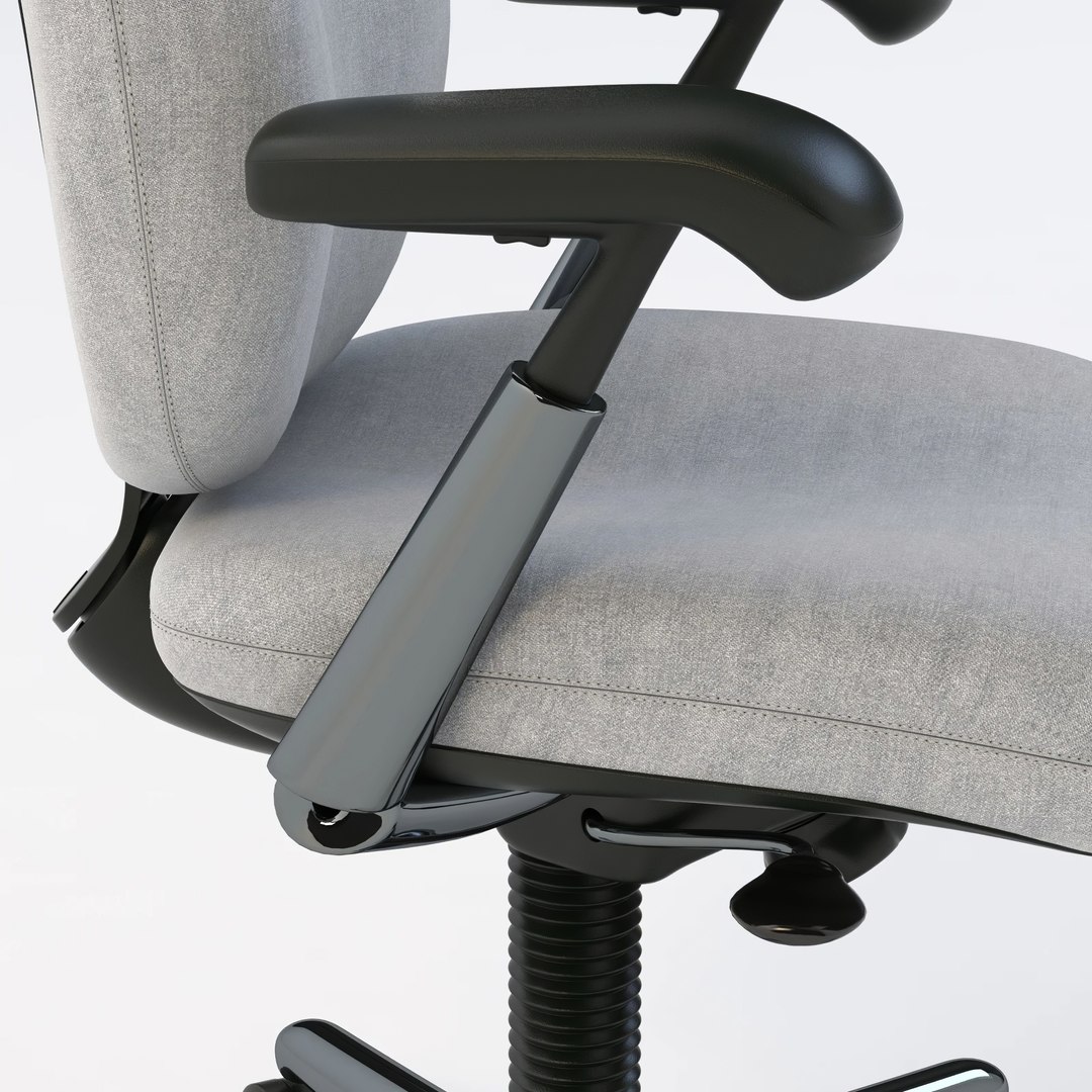 Hyper Realistic Herman Miller Performance Office Ergon 3 Chair Model