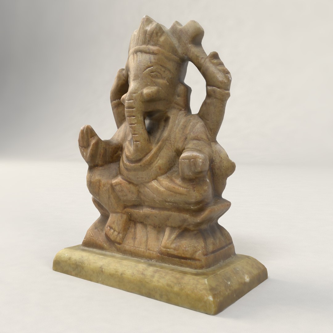 photogrammetry ganesha god figure max