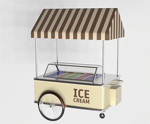 Ice Cream Cart PBR