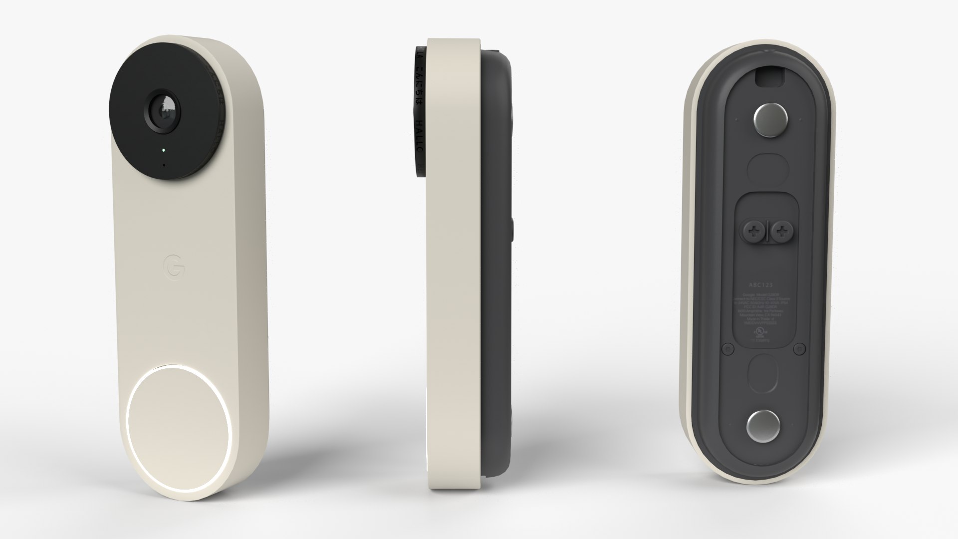 3D Google Nest Smart Doorbell Camera https://p.turbosquid.com/ts-thumb/5W/tLwi4j/IG/1camera3/png/1703787610/1920x1080/fit_q87/006249399cfbe757c1cbb5debf7edc4edc22b0e4/1camera3.jpg