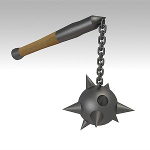 3D ball chain flail model