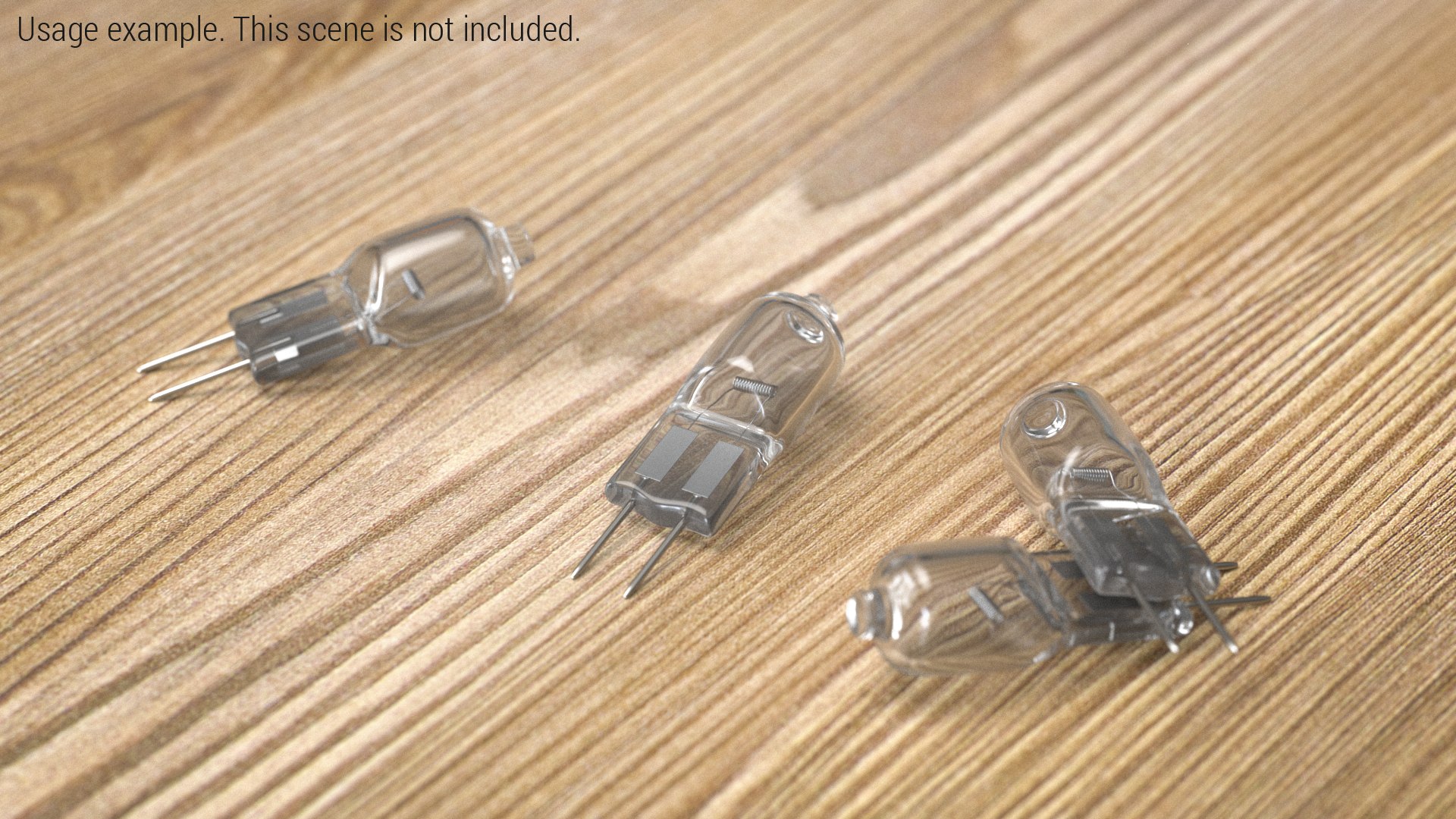 Halogen Light Bulb G4 3D TurboSquid 1969120