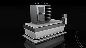 3D sci fi prop model