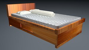 bed 3D model
