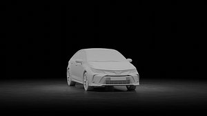 3D model Toyota Corolla Sedan 2019