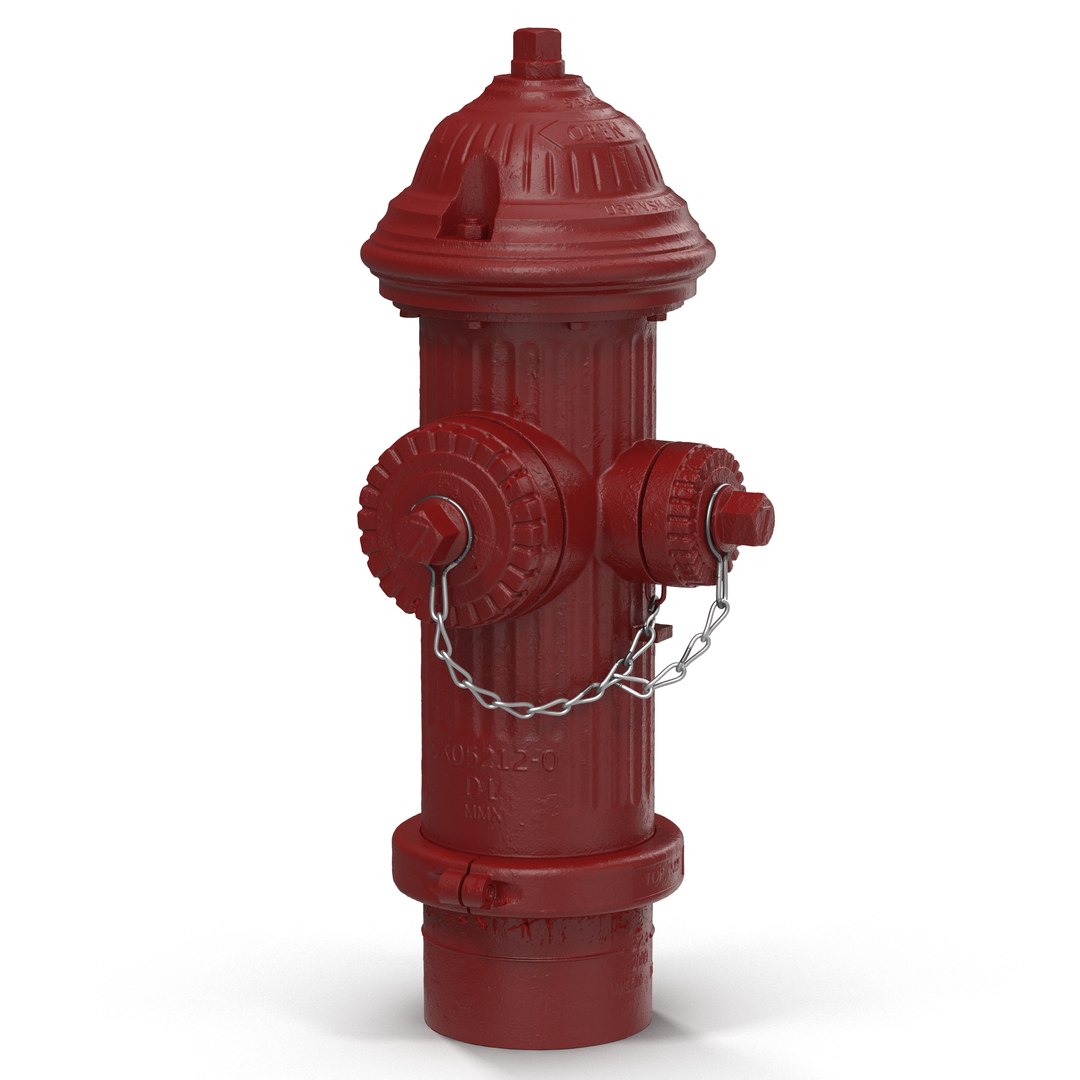 Fire Hydrant 3D Model 3D model preview