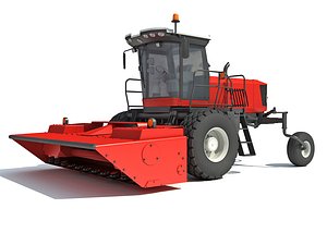 swather windrower harvester model