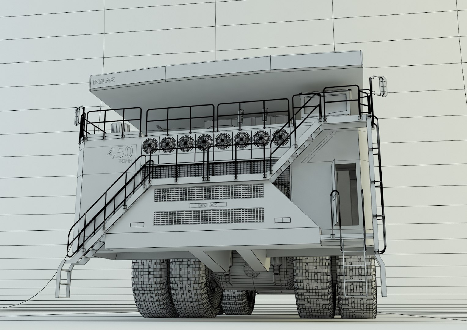 Belaz 75710 Dump Truck 3D Model - TurboSquid 1964124