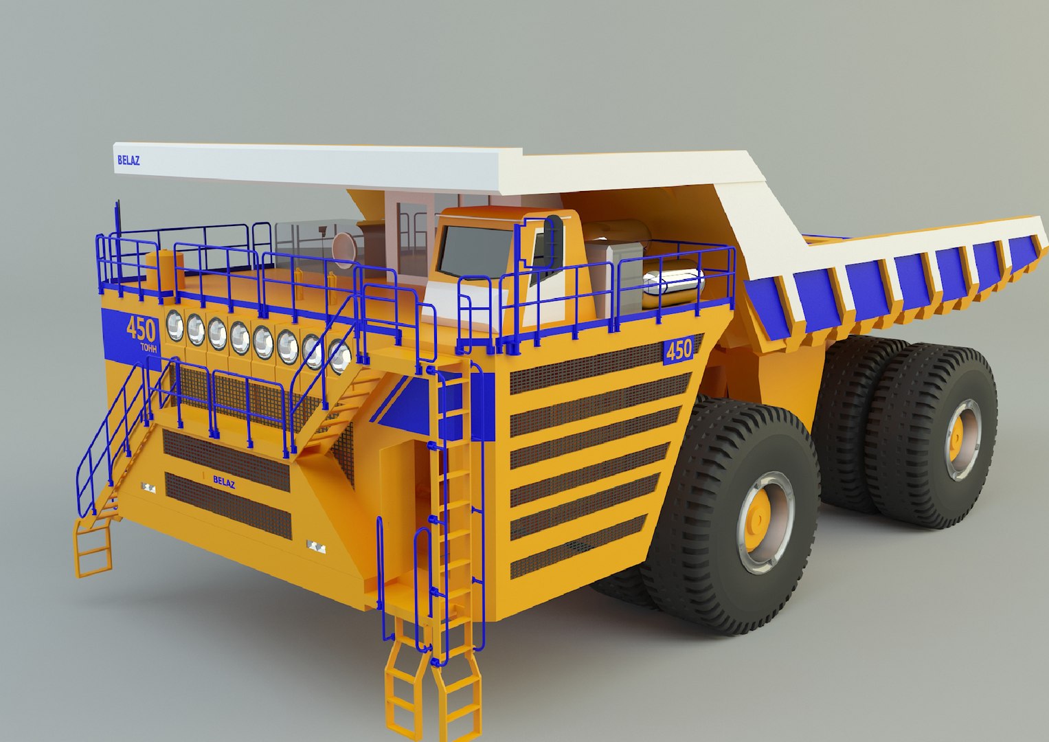 Belaz 75710 Dump Truck 3D Model - TurboSquid 1964124