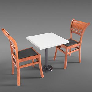 table chair model