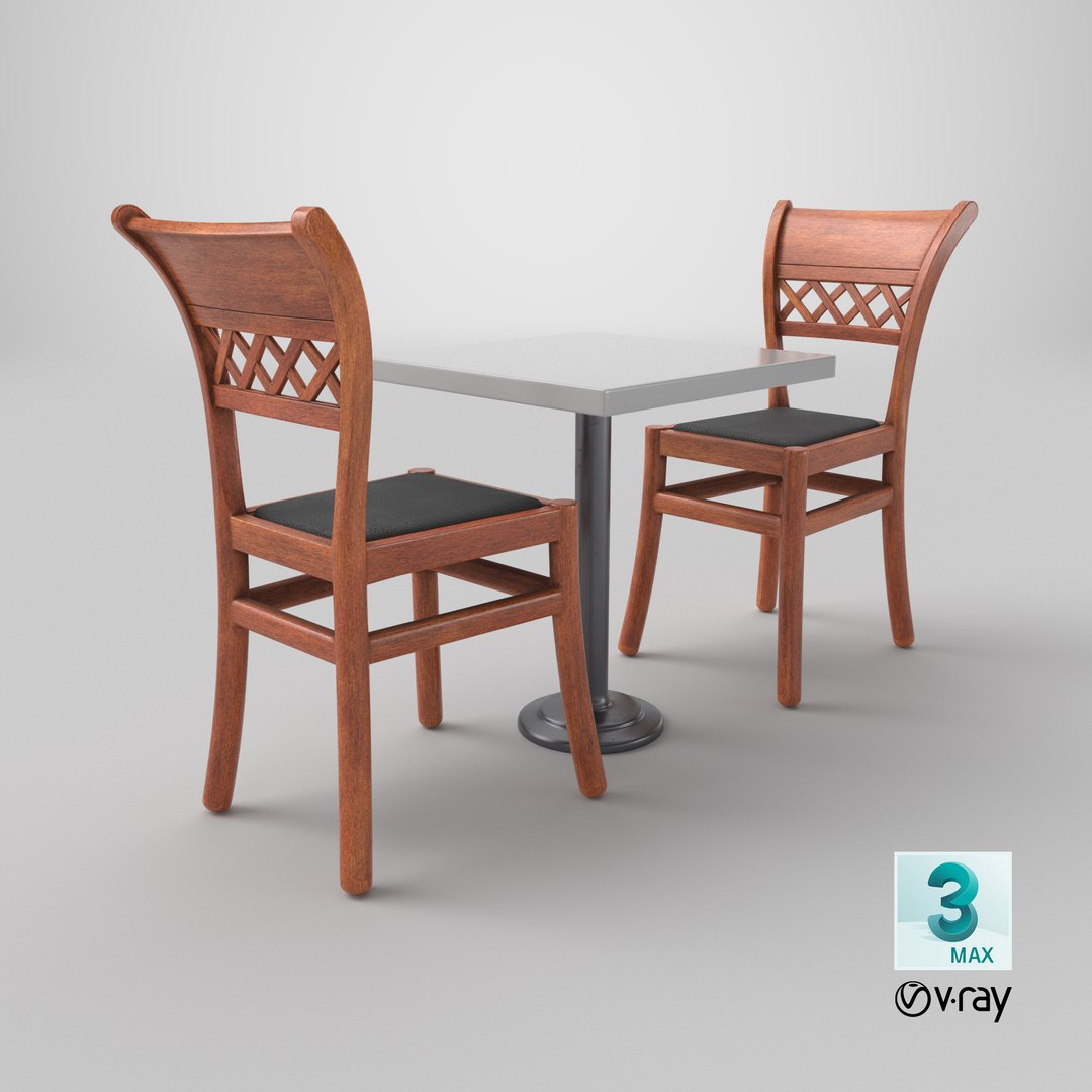 Table Chair Model - TurboSquid 2510278