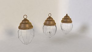 old lamps light 3d model