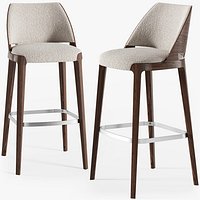 Potocco Velis wood stool