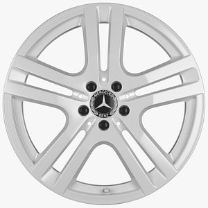 Mercedes Benz GLB SUV rim 002 3D