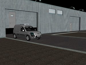 Car delivery and warehouse
