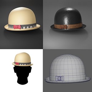 Bowler Hat 3D