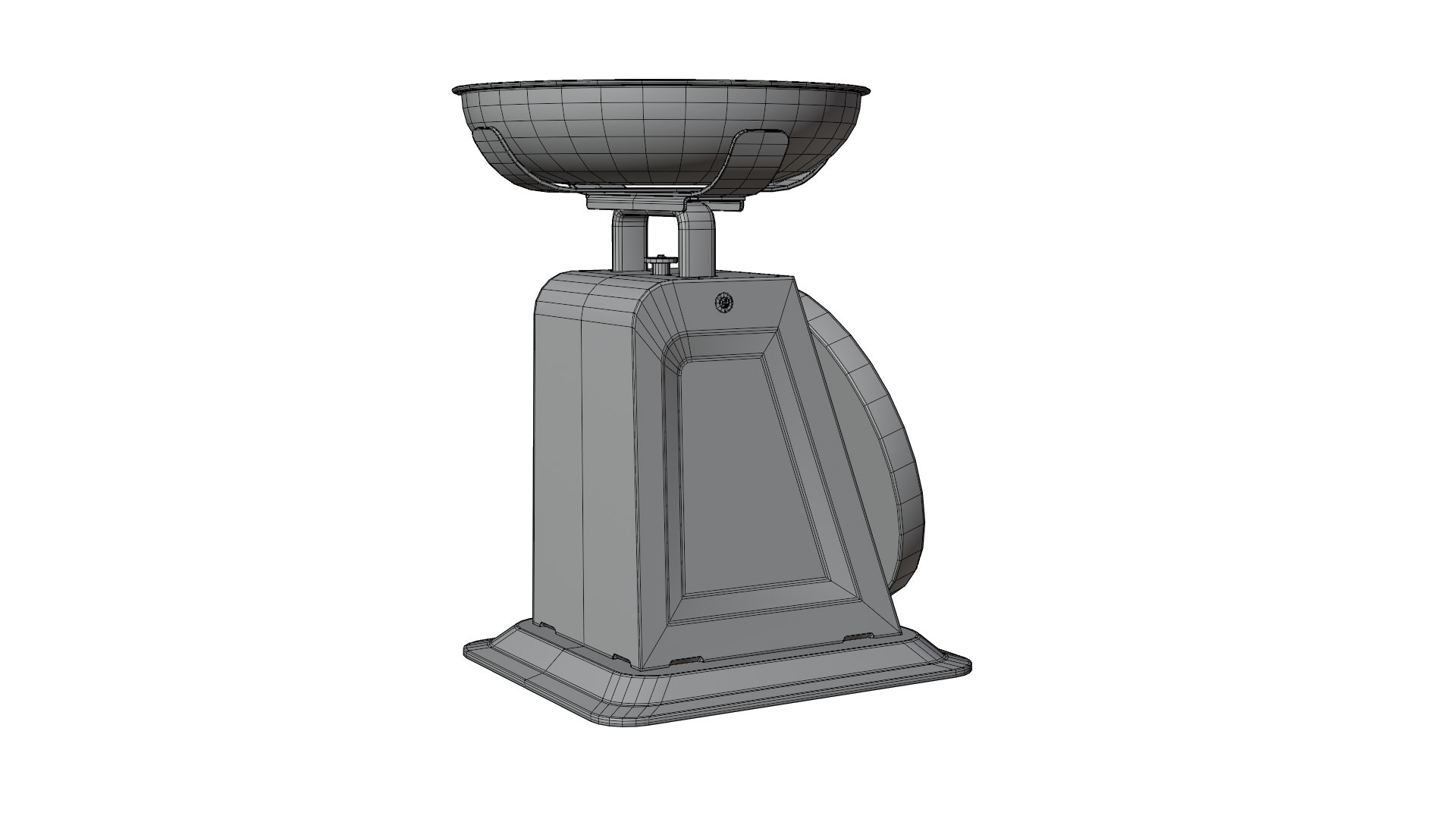 Kitchen Scale 3D Model - TurboSquid 1844794