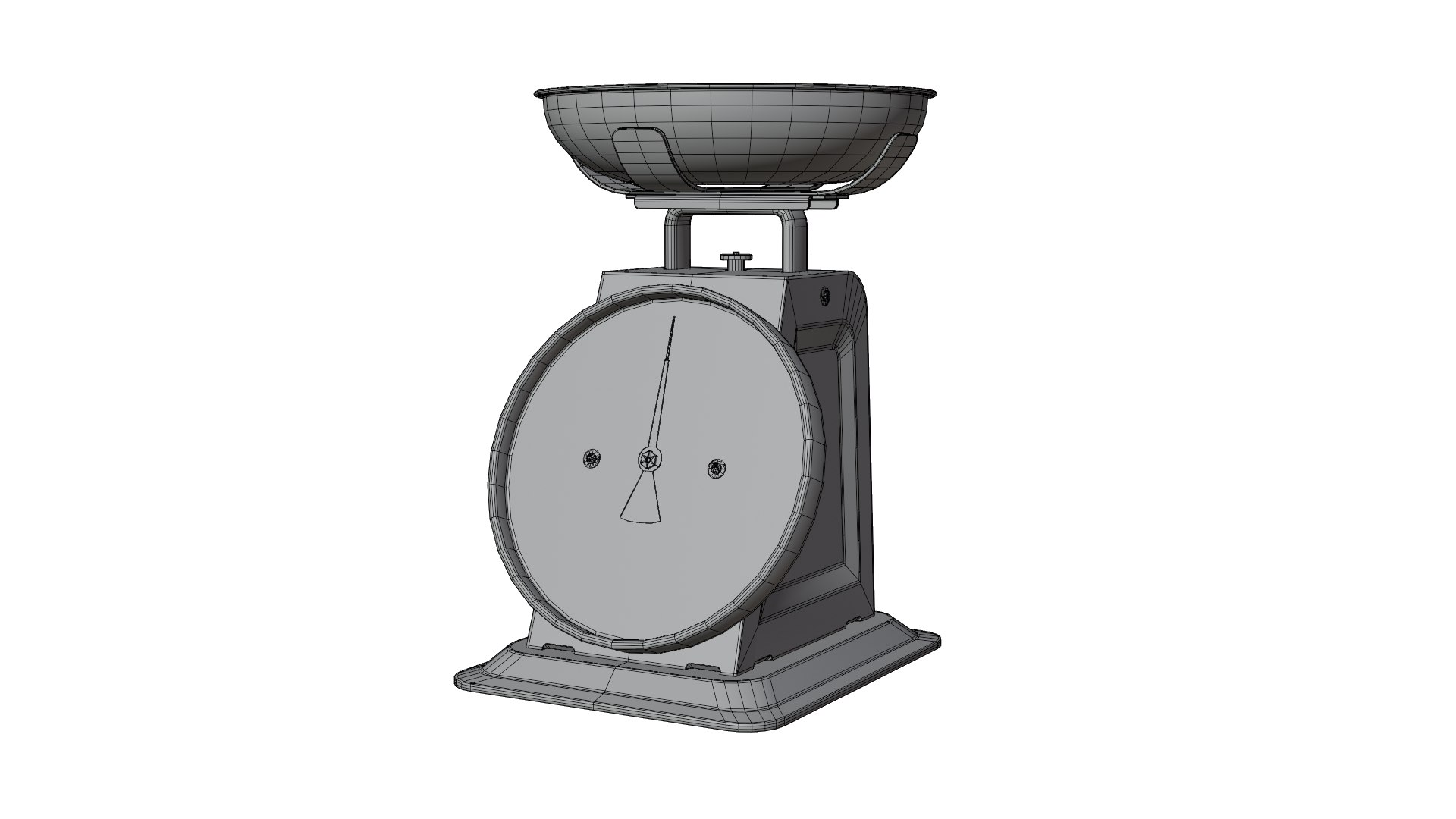 Kitchen Scale 3D Model - TurboSquid 1844794