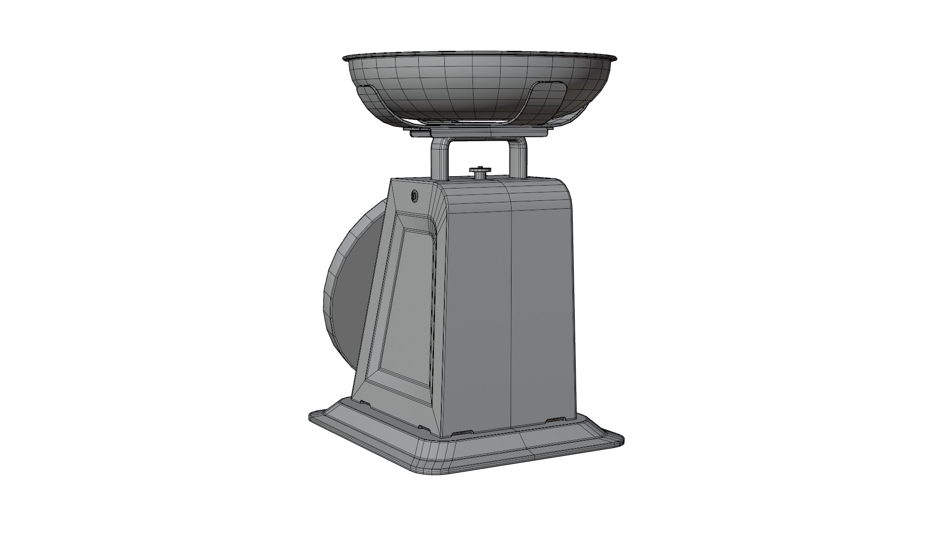 Kitchen Scale 3D Model - TurboSquid 1844794