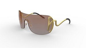 Sunglasses for women with the letter A model