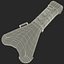 guitar cases 3d model