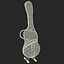 guitar cases 3d model