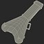 guitar cases 3d model