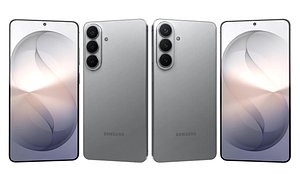 3D model Samsung Galaxy S26 Plus Silver