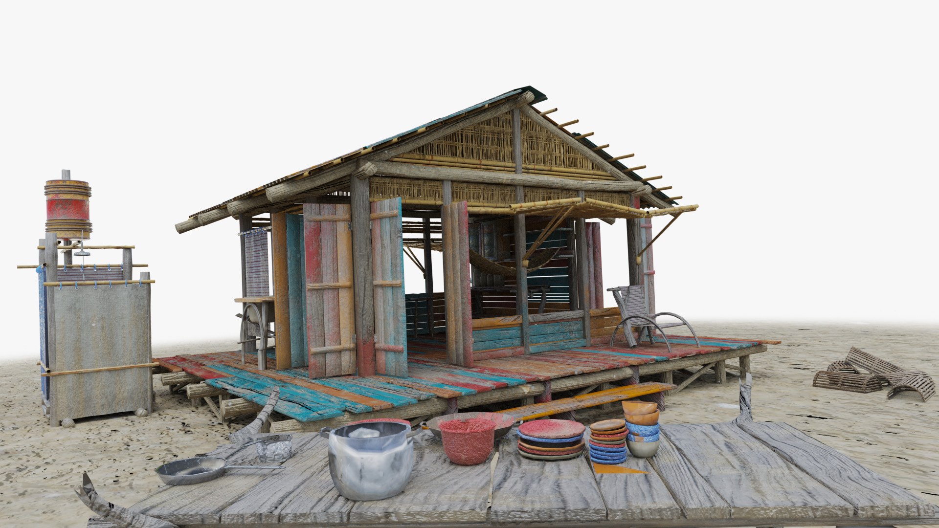 tropical island hut 3D model https://p.turbosquid.com/ts-thumb/5X/fVD1G7/BoYMrVvW/islandhut_18/jpg/1588017704/1920x1080/fit_q87/df96e7d2589918ec63f99e0a25df0776abe7f6be/islandhut_18.jpg