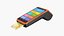 Handheld POS Terminal with Payment Card
