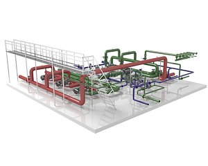 Industrial Boiler Room