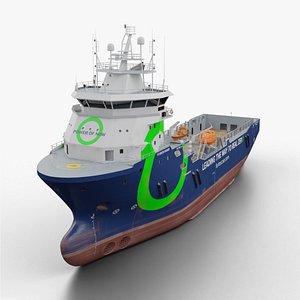 3D Offshore Supply Ship
