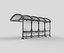 3D Bus Stop 03 3D model