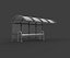 3D Bus Stop 03 3D model