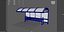 3D Bus Stop 03 3D model
